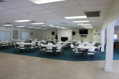 Inside clubhouse